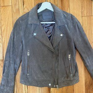 Blank NYC Suede Grey Jacket size small